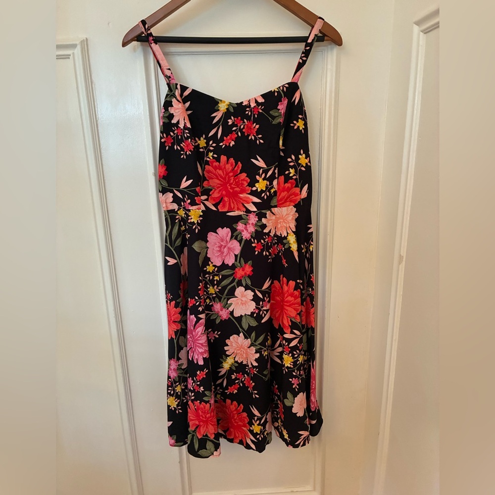 Old Navy Floral Short Dress M Tall